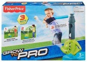 Best Toys for 2 Year Olds Fisher Price Grow to Pro Triple Hit Baseball Toy